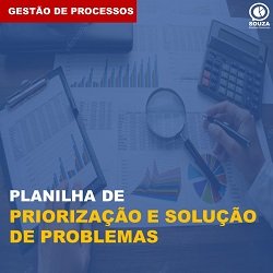 Planilha de Priorização e Solução de Problemas - 250x250