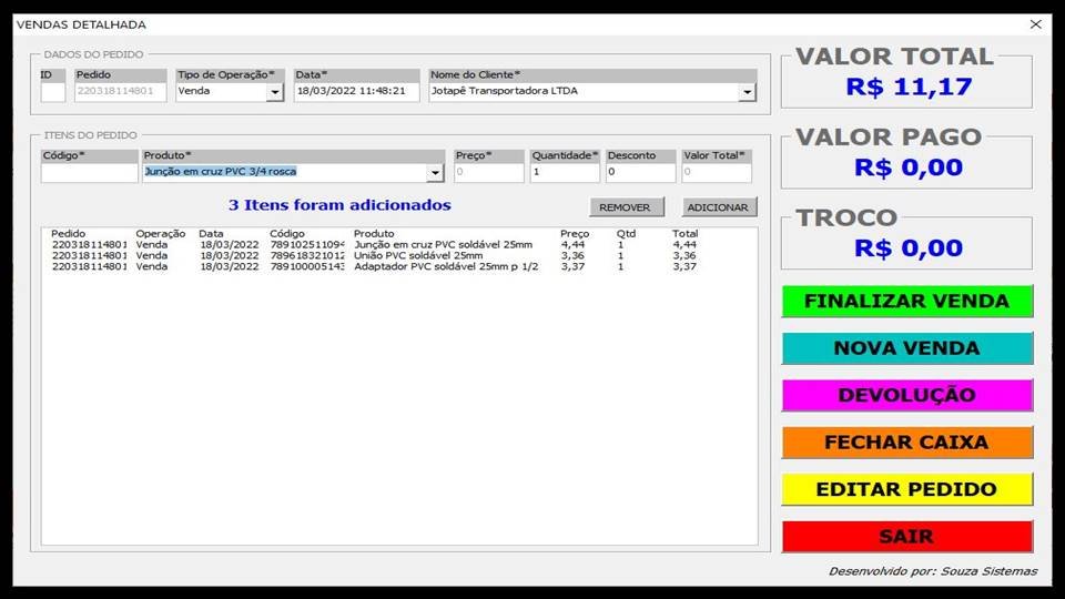 Sistema Elo - Módulo Frente de Caixa - PDV - Eco-Tech - Soluções