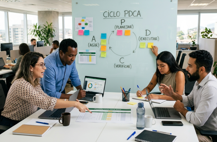 Analistas utilizando ciclo PDCA